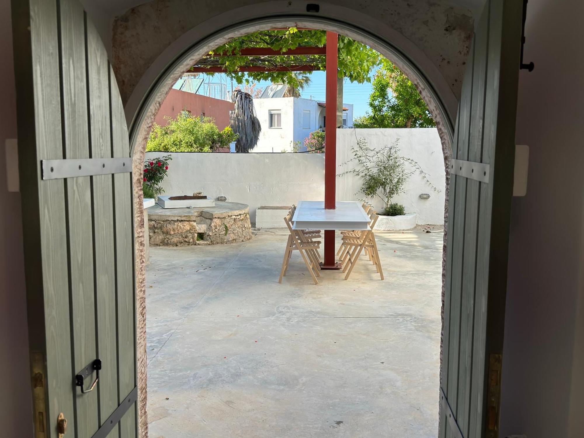 Tholos Cottage Sztérnesz Kültér fotó